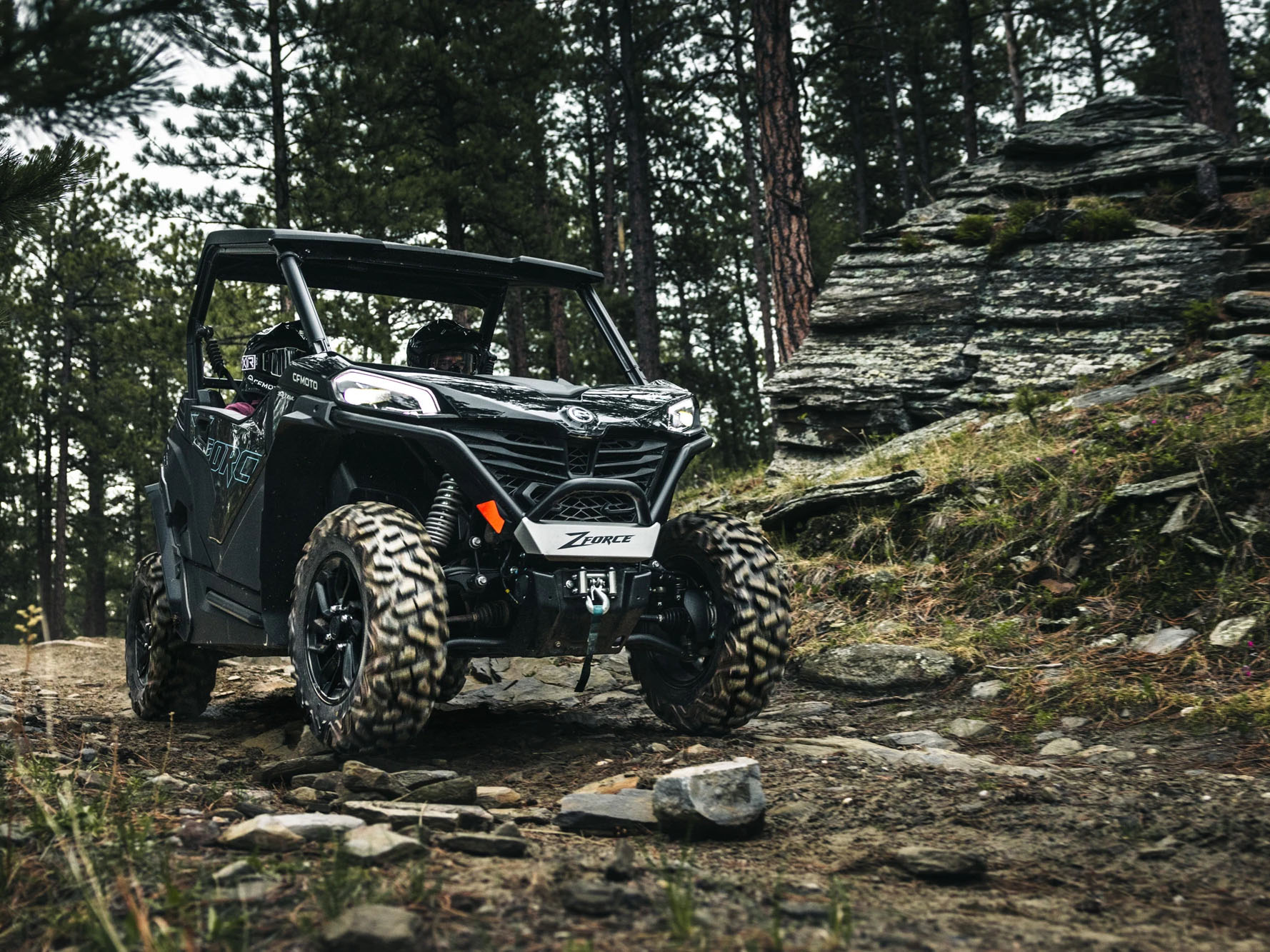 New 2026 CFMOTO ZFORCE 950 Trail Nebula Black | Utility Vehicles