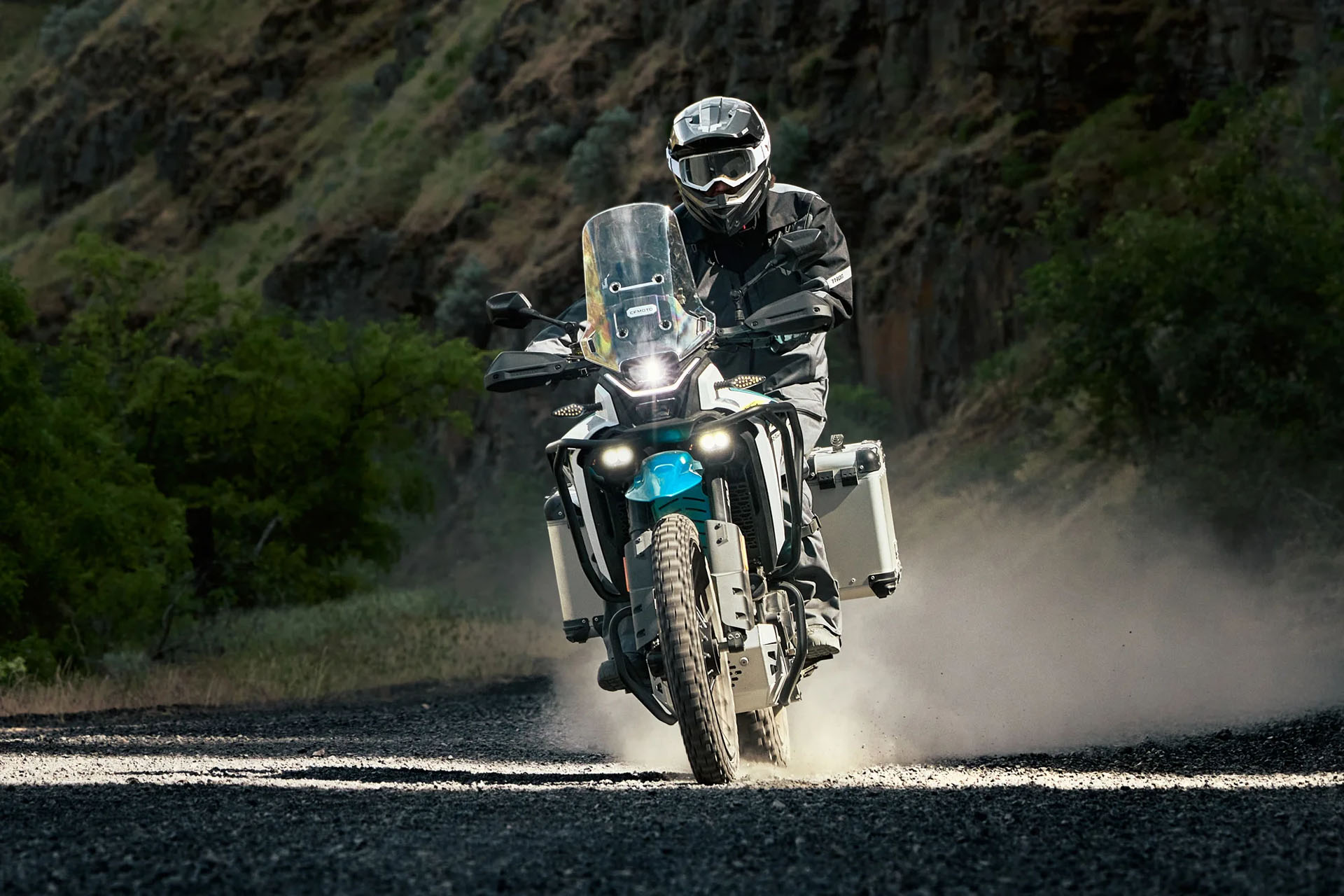 New 2027 CFMOTO Ibex 450 Nebula Black Motorcycles For Sale in