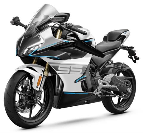 New 2027 CFMOTO 450SS Nebula White | Motorcycles in Sioux City IA |