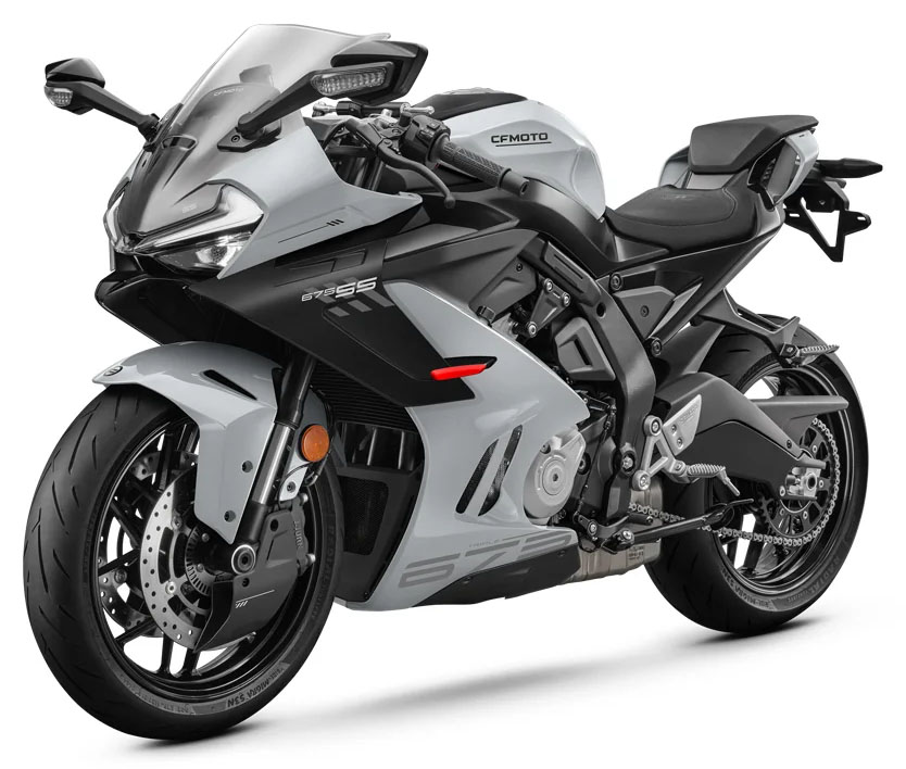 New 2027 CFMOTO 675SS Aerolite Grey | Motorcycles in Crossville TN |