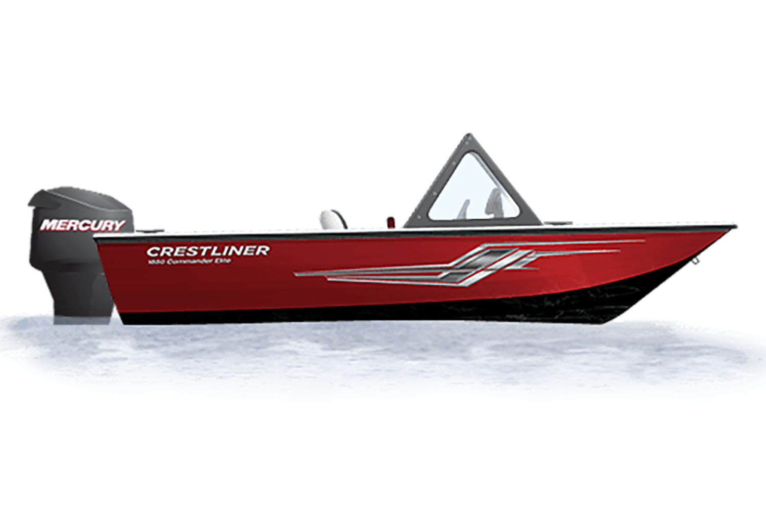 New 2025 Crestliner 1850 Commander Elite Power Boats Outboard in