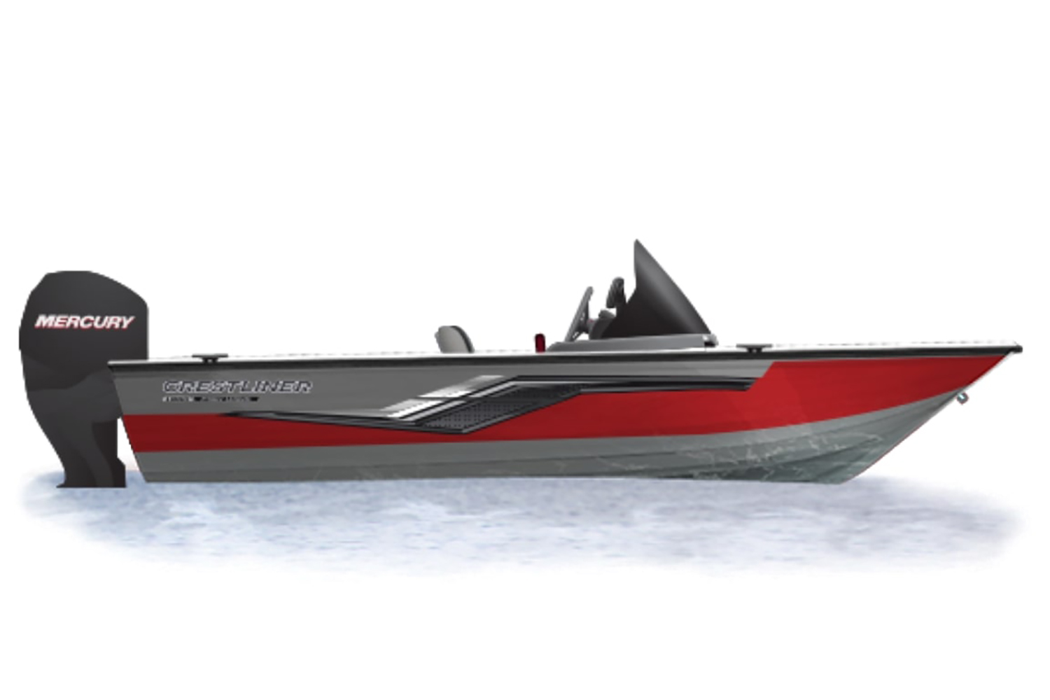 New 2025 Crestliner 1850 Fish Hawk SC Power Boats Outboard in