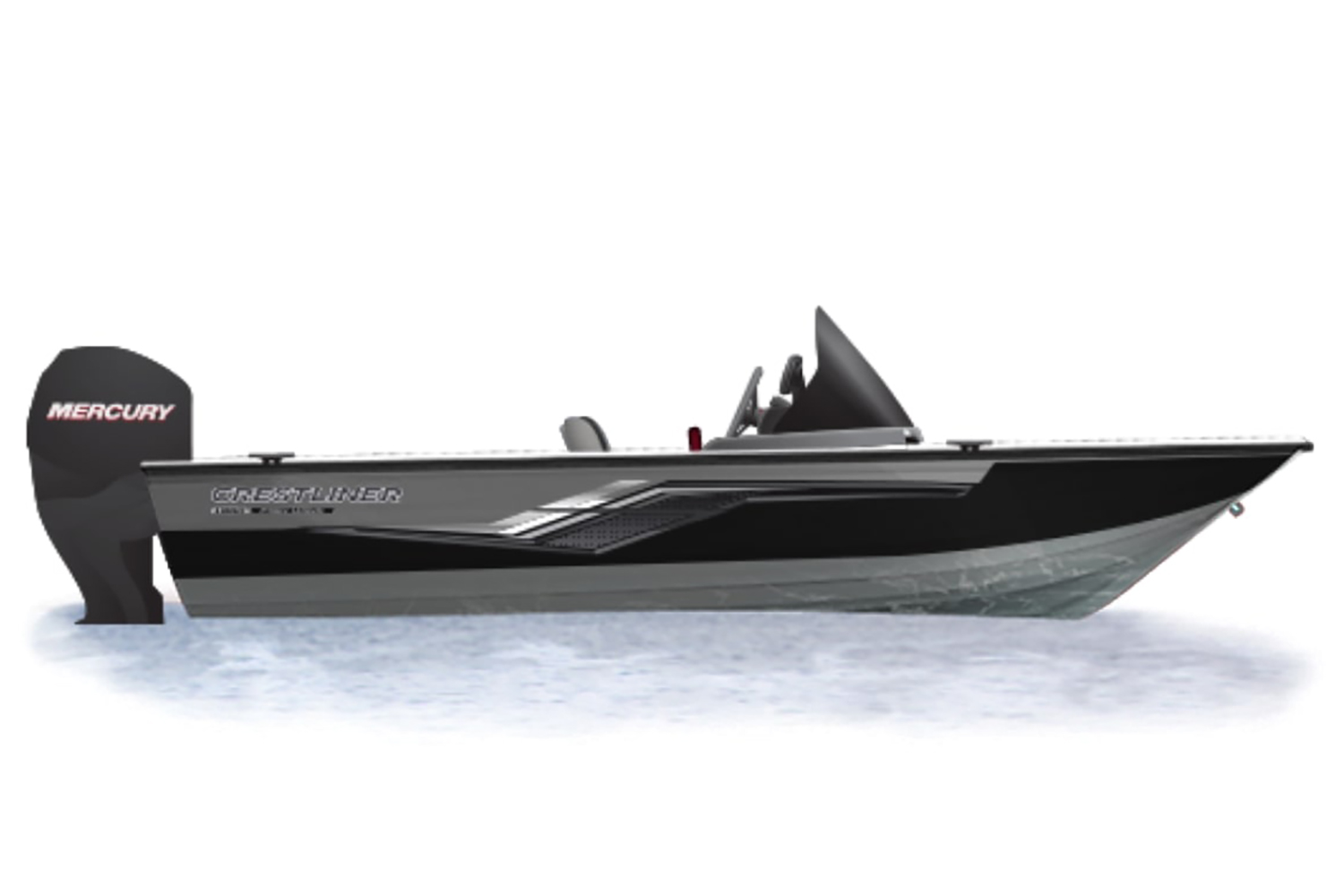 New 2025 Crestliner 1850 Fish Hawk SC Power Boats Outboard in