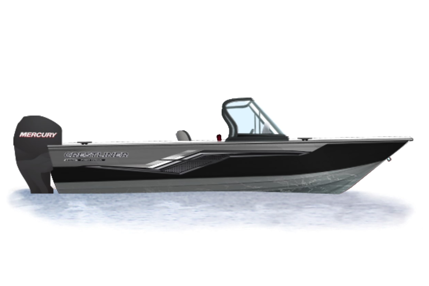 New 2025 Crestliner 1950 Fish Hawk Power Boats Outboard in