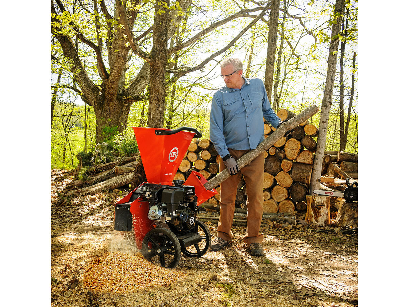 New DR Power Equipment PRO 420 Orange | Chippers / Shredders in