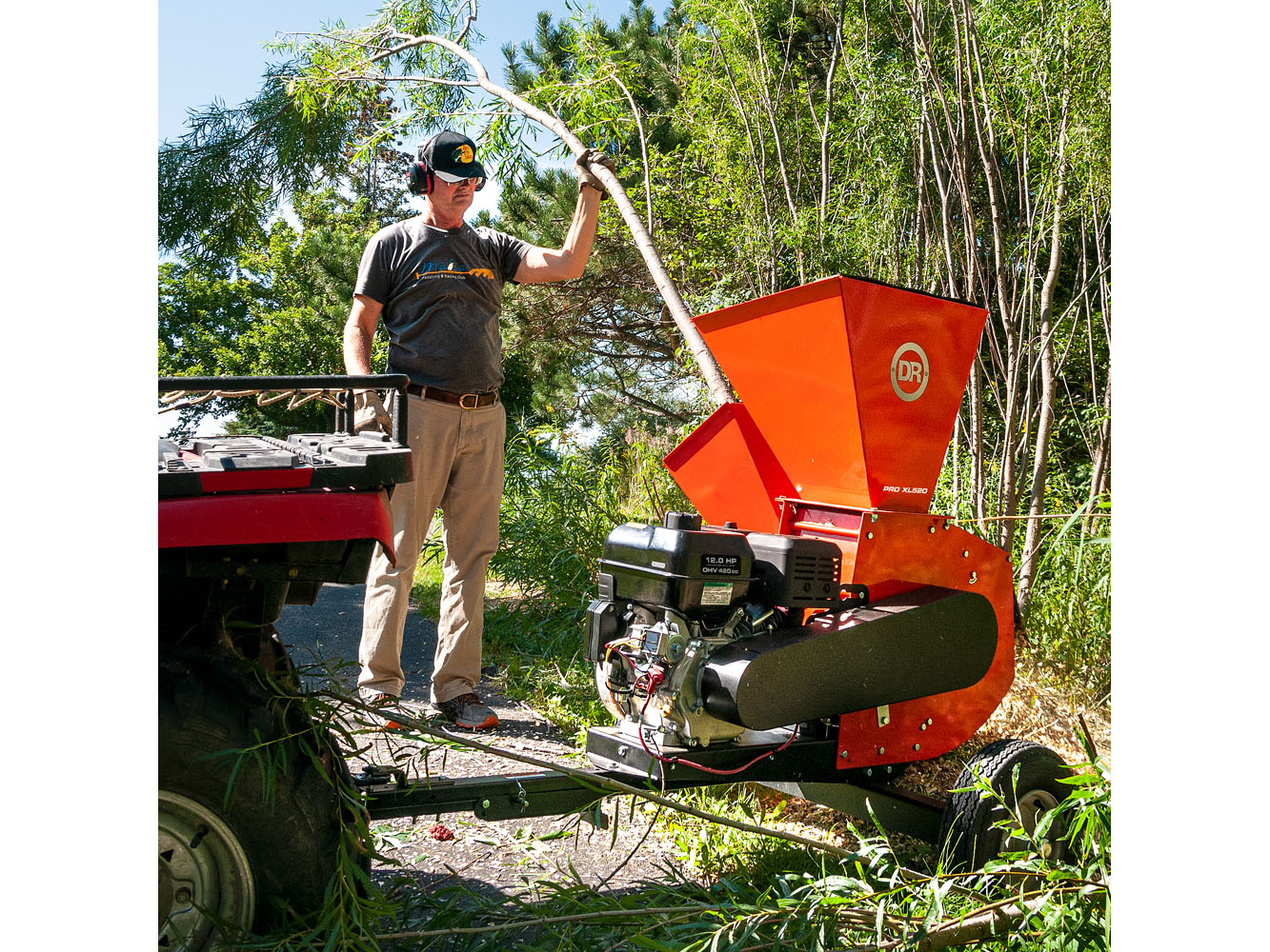 New DR Power Equipment PRO XL520 Orange | Chippers / Shredders in