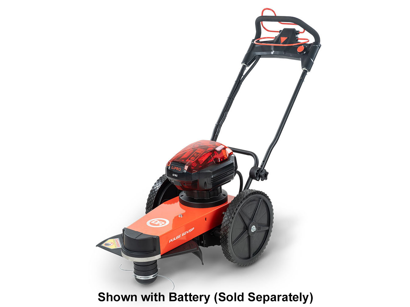 New DR Power Equipment PULSE 62V 18 in. Self-Propelled Orange 