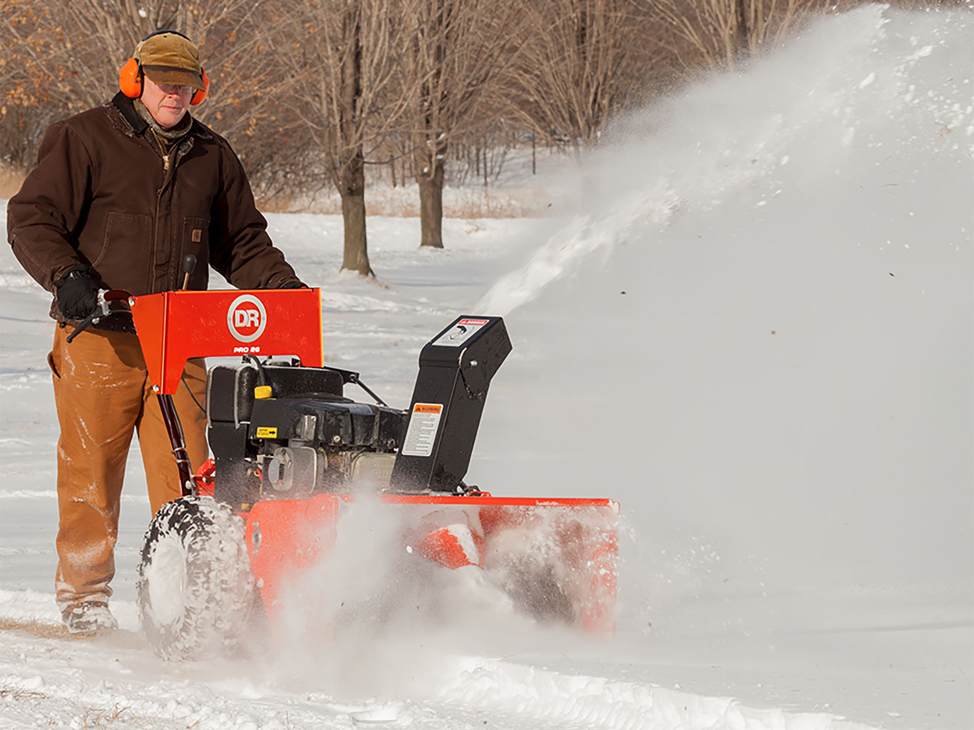 DR Power Equipment Snow Thrower Attachment in Gaylord, Michigan - Photo 2