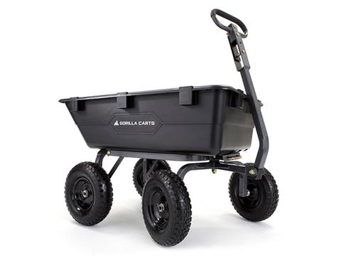 2023 DR Power Equipment Gorilla Carts 1,200 lb. Heavy Duty Poly Yard Dump Cart in Gaylord, Michigan
