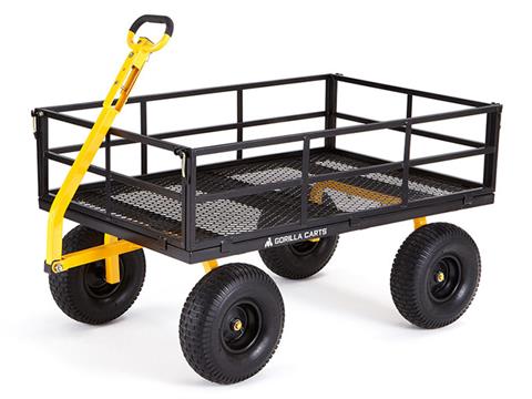2023 DR Power Equipment Gorilla Carts 1,400 lb. Steel Utility Yard Cart in Gaylord, Michigan
