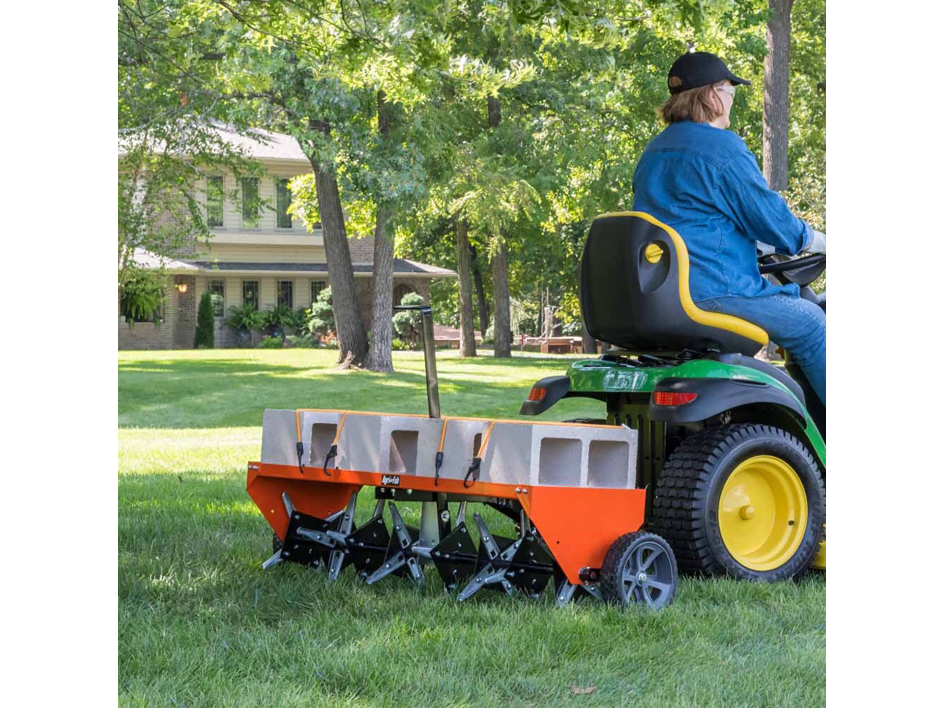 2024 DR Power Equipment Agri-Fab 40 in. Tow Behind Plug Aerator in Gaylord, Michigan - Photo 4