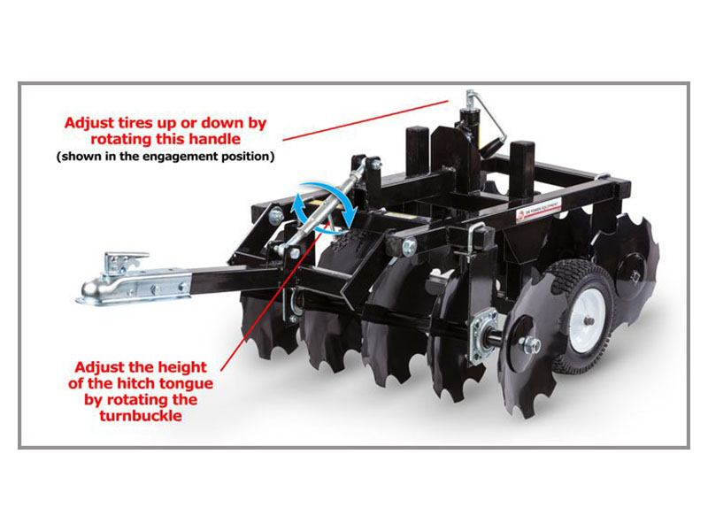 2024 DR Power Equipment DR ATV Disc Harrow in Gaylord, Michigan - Photo 3