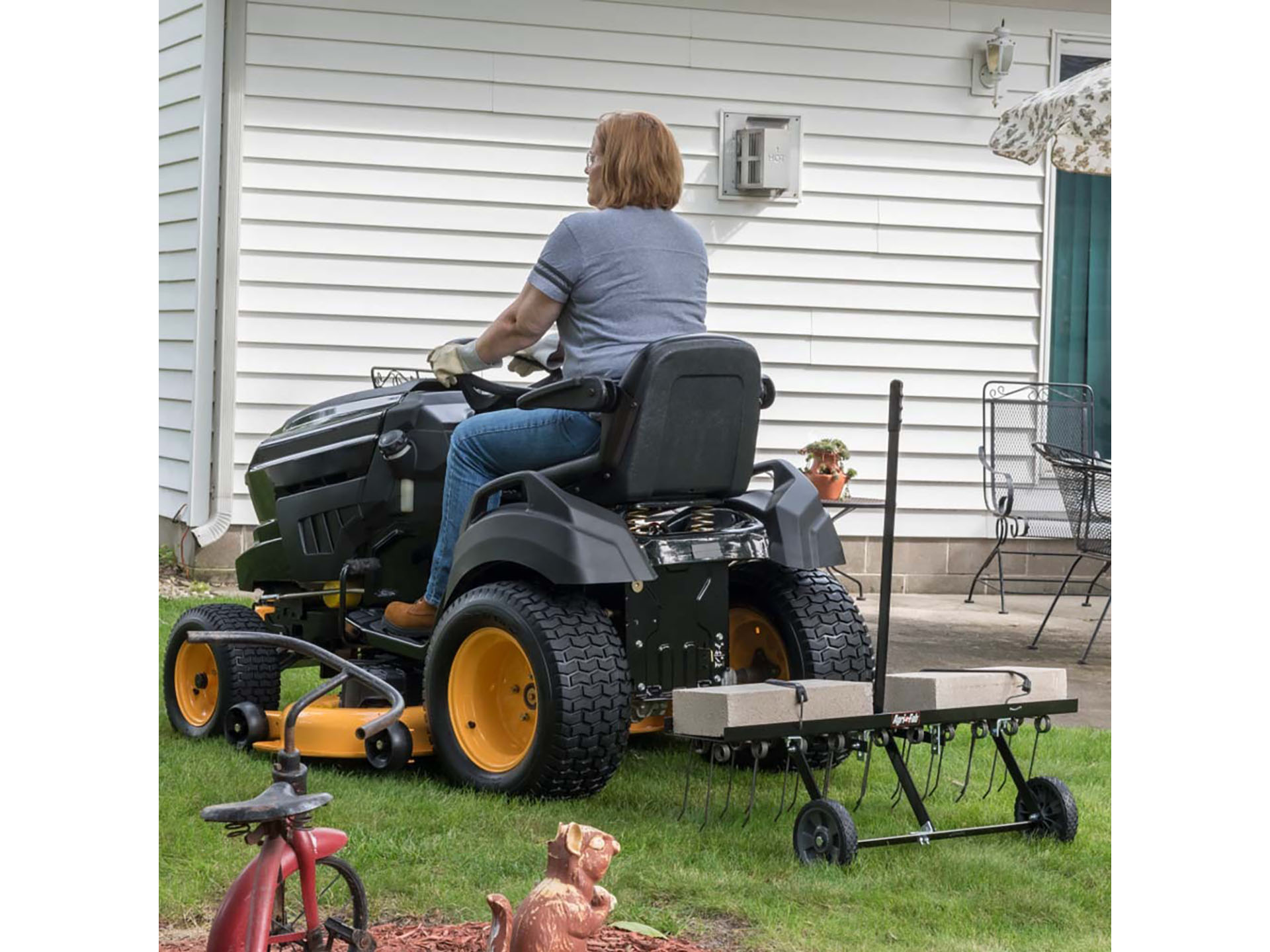 2024 DR Power Equipment 40 in. Agri-Fab Tow Behind Lawn Dethatcher in Gaylord, Michigan - Photo 5