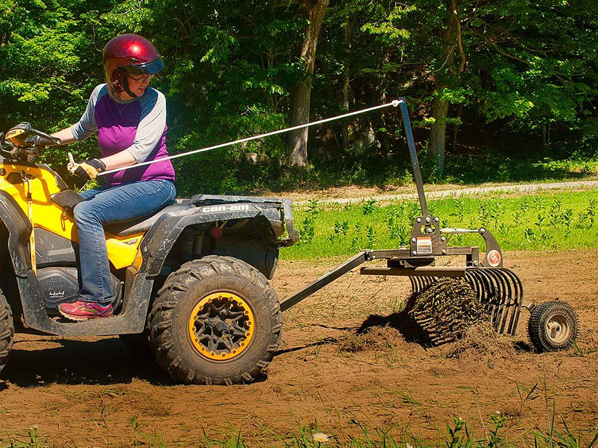 2024 DR Power Equipment DR ATV Landscape Rake in Gaylord, Michigan - Photo 6