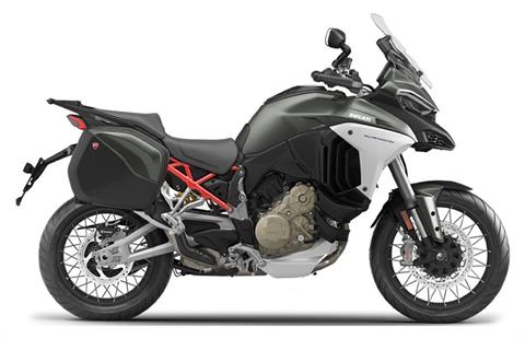 New 2024 Ducati Multistrada V4 S Travel Radar Spoked Wheels Portland OR Specs Price Photos Aviator Grey