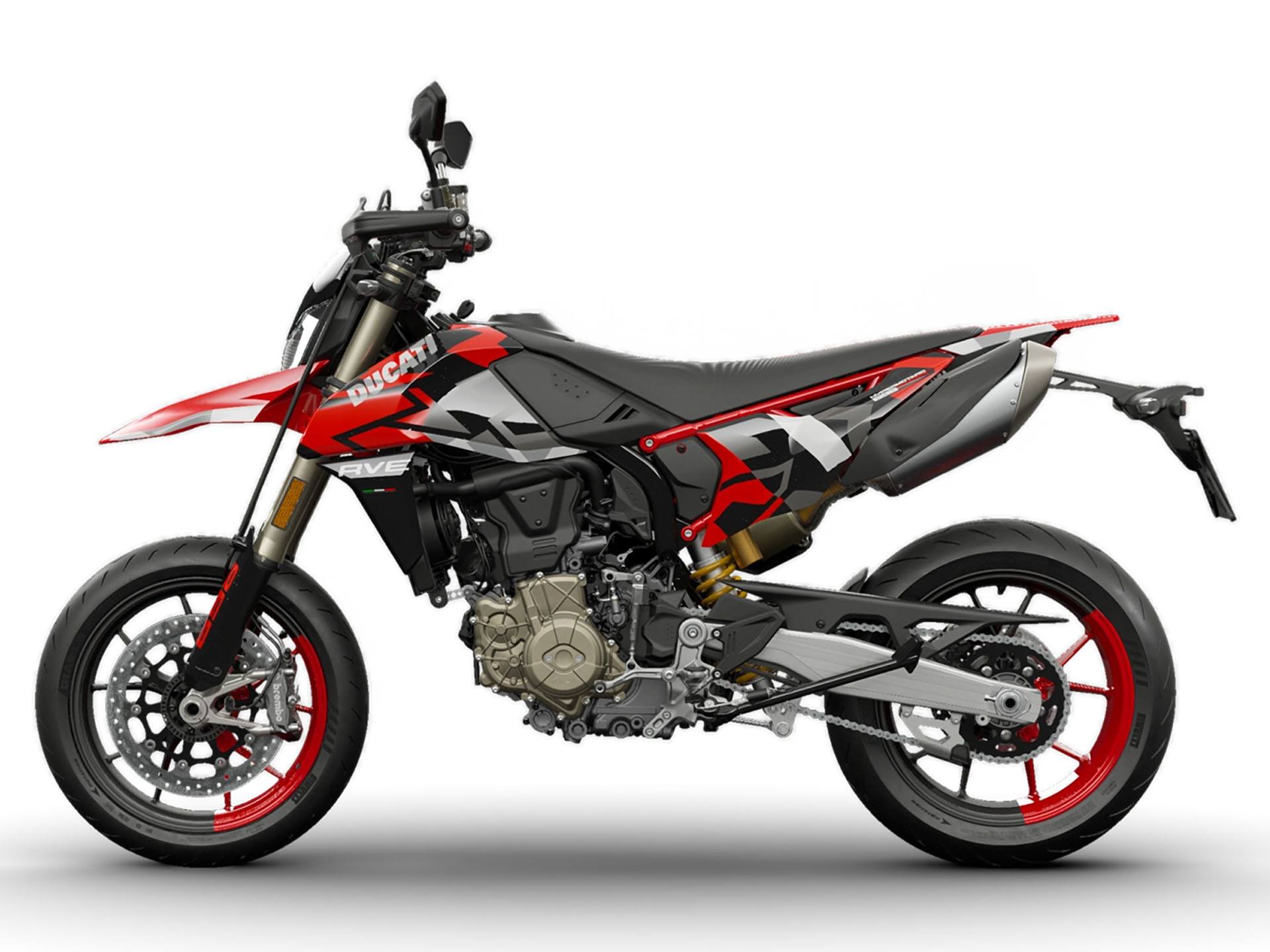 2024 Ducati Hypermotard 698 Mono RVE Motorcycles Bala Cynwyd Pennsylvania NA