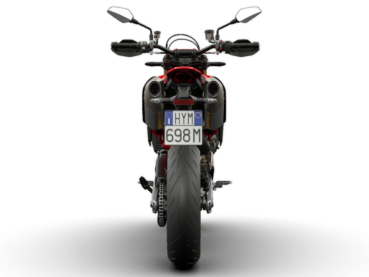 2026 Ducati Hypermotard 698 Mono in Foxboro, Massachusetts - Photo 8