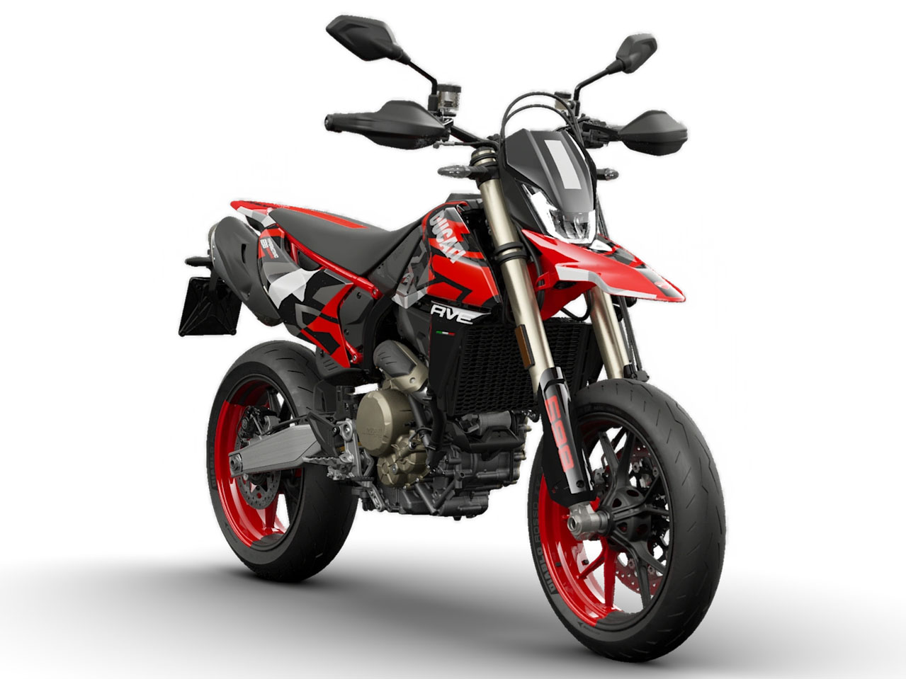 2026 Ducati Hypermotard 698 Mono RVE in Foxboro, Massachusetts - Photo 3