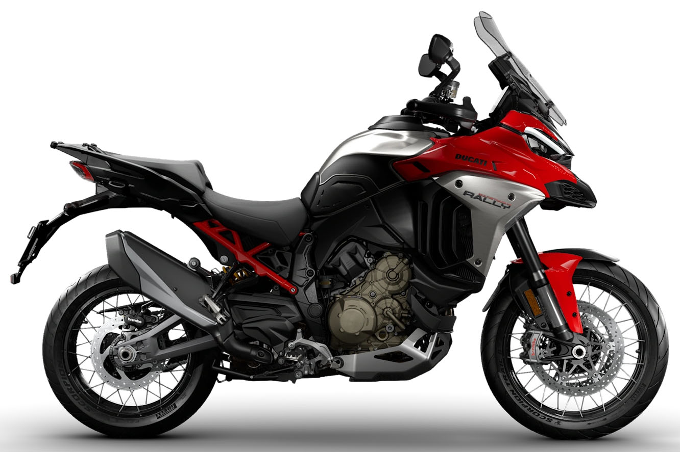 2027 Ducati Multistrada V4 Rally Adventure Travel & Radar