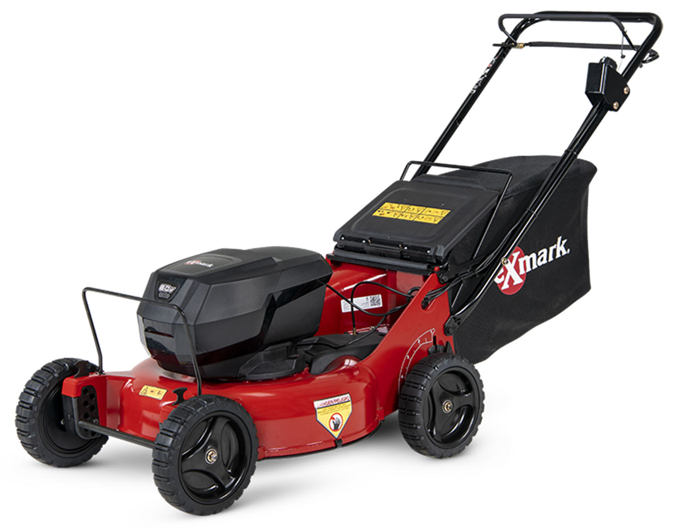 Exmark Commercial 21 V-Series Exmark Self Propelled w/ 7.5Ah Battery and Charger in Gaylord, Michigan - Photo 2
