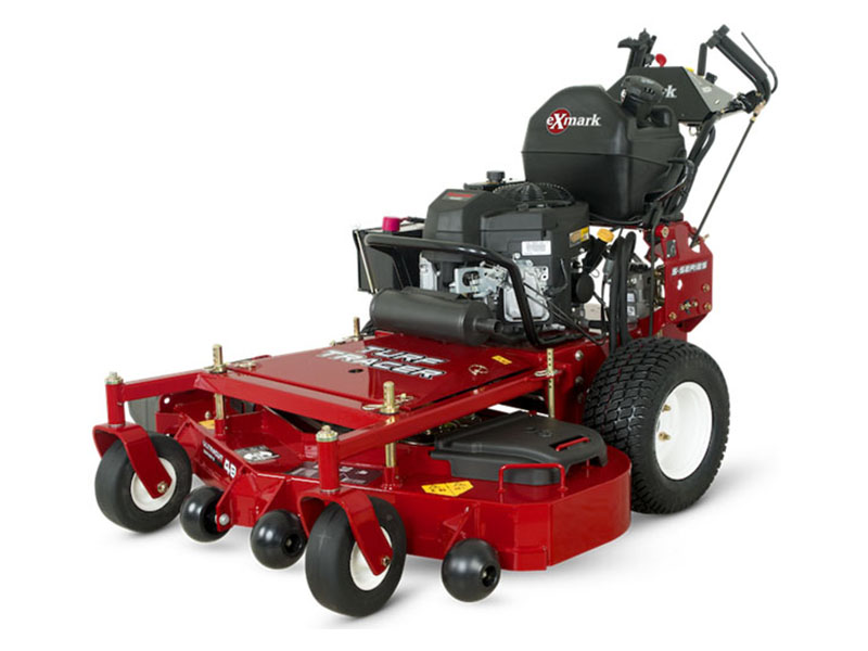 Exmark Turf Tracer S-Series 48 in. Kawasaki FS481V 14.5 hp w/ StandOn and Mulch Kit in Gaylord, Michigan - Photo 2