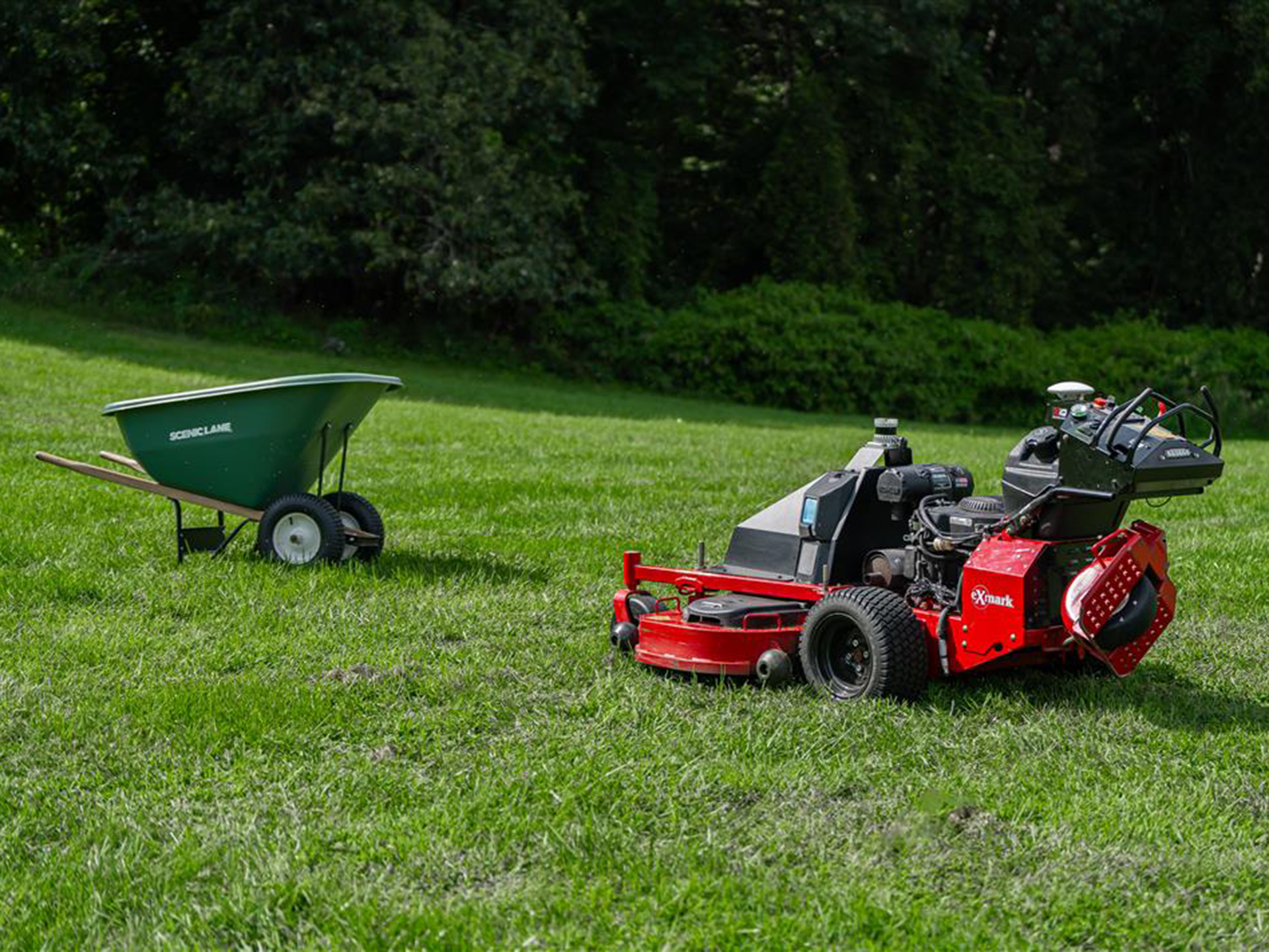 【感謝価格】 XiQ with Tracer Turf Exmark New 60 Lawn hp 26 EFI Kohler in. パック・フェイスマスク