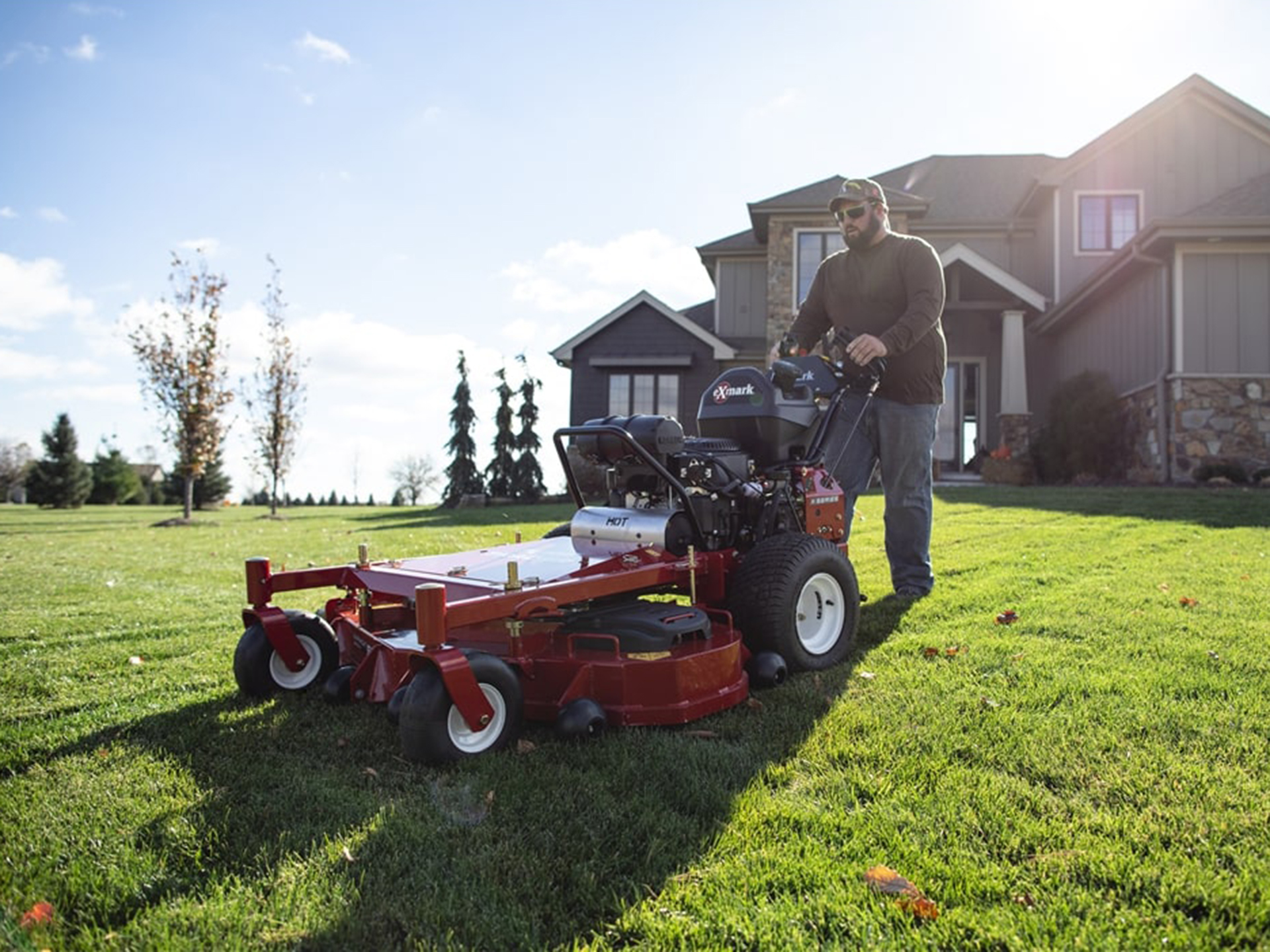 Exmark Turf Tracer X-Series 60 in. Kohler EFI 21 hp w/ StandOn and Mulch Kit in Gaylord, Michigan - Photo 10