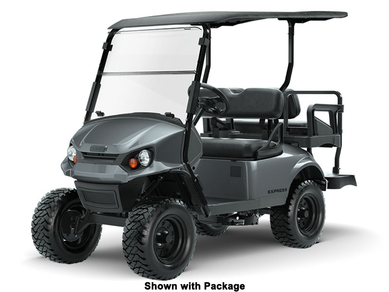 New 2025 E-Z-GO Express 4 Gas Lifted, Avon NY | Specs, Price