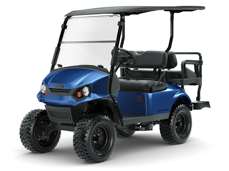New 2026 E-Z-GO Express 4 Adventure 13.5 Gas, Kalona IA | Specs