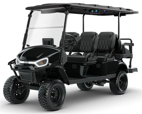 New 2027 E-Z-GO Express 6 Summit X 13.5-hp Gas Black | Golf Carts
