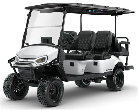 New 2027 E-Z-GO Express 6 Summit XTL 13.5-hp Gas Bright White