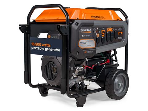 Generac 15500 Portable Generator with COsense in Gaylord, Michigan