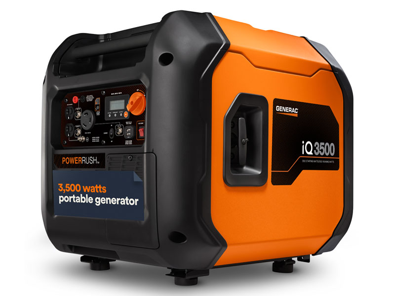 ケンケンページ New Generac 3500i Portable Inverter Generator With COsense, Orange