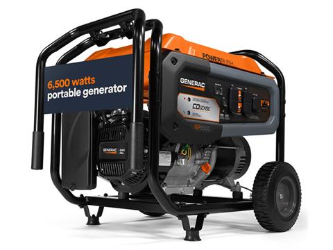 Generac 6500W Portable Generator Electric Start with COsense in Gaylord, Michigan