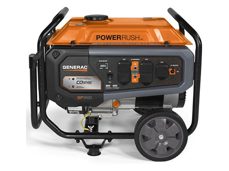 Generac 3600W Portable Generator With COsense in Gaylord, Michigan - Photo 2