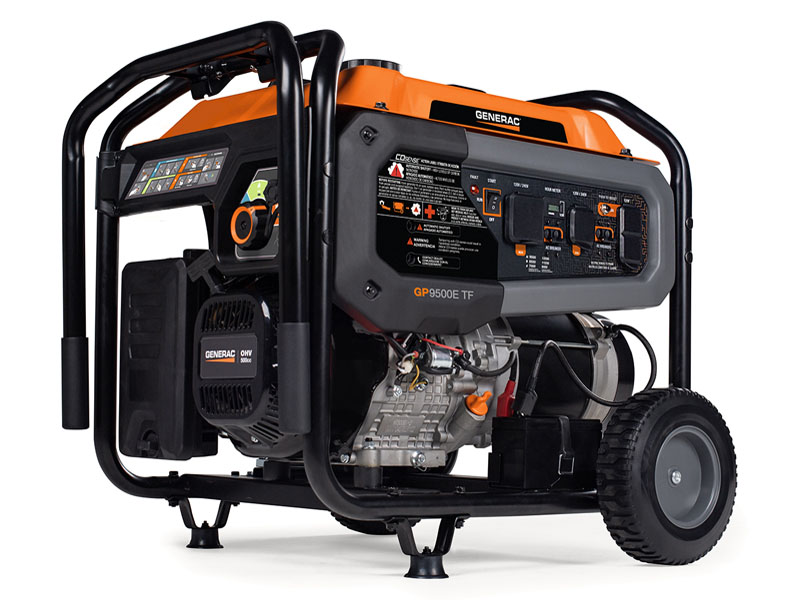 New Generac GP9500E Portable Generator, Weston WI | Specs, Price ...