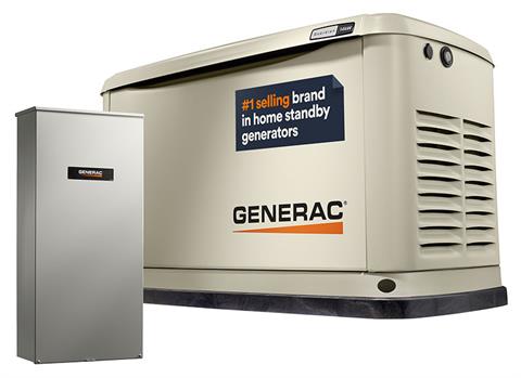 Generac 14kW Standby Generator With Whole House Switch in Gaylord, Michigan