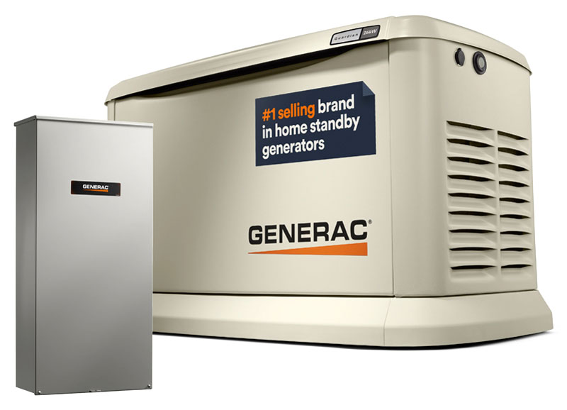 2000 26kW Standby Generator with Whole House Switch
