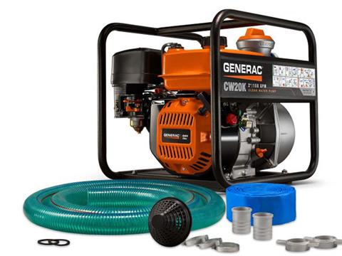 Generac 2 in. Clean Water Pump with Hose Kit in Gaylord, Michigan