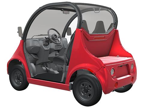 2024 GEM e2 Sunset Red Specialty Vehicles Tulare California L24G2AEALA