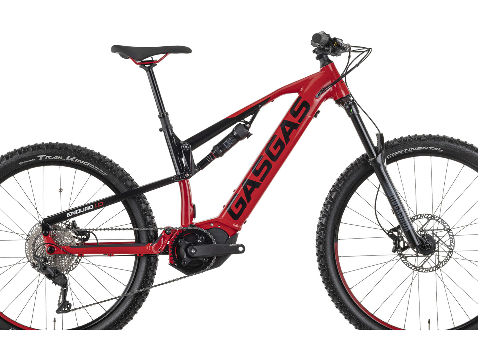 New 2024 GASGAS G Enduro 1.0 S Red Black Electric Bicycle in Austin TX