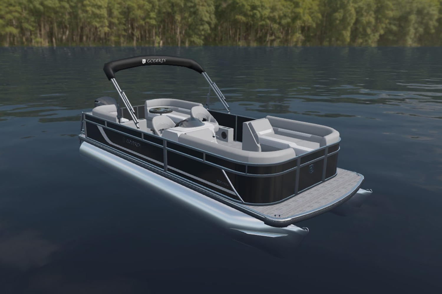 New 2024 Godfrey Xperience 2286 SBX Power Boats Outboard in