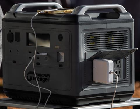 New Greenger Powersports 2000W Portable Power Station Gray