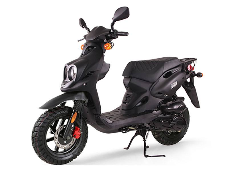2024 Genuine Scooters Roughhouse 50 Matte Black Scooters Indianapolis Indiana N A