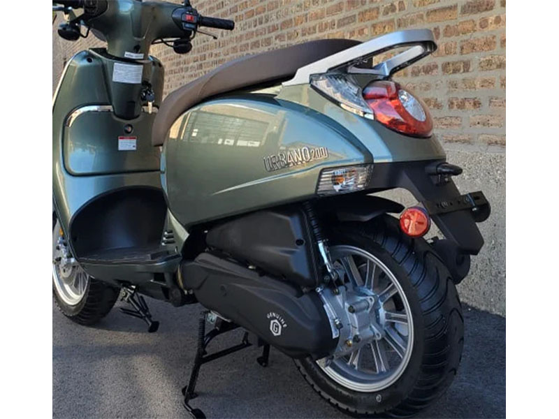2025 Genuine Scooters Urbano 200i in Topsham, Maine - Photo 3