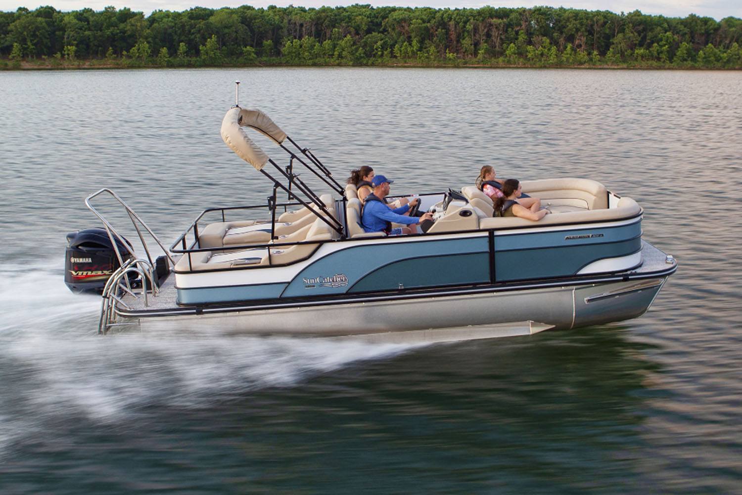 New 2023 SunCatcher Select 322 SS | Power Boats Outboard in Purvis