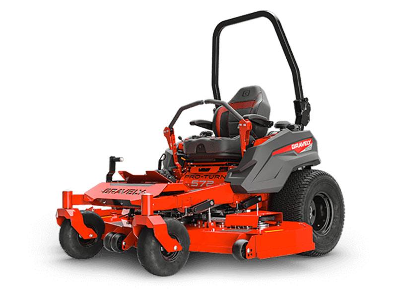 New 2024 Gravely USA Pro-Turn 572 72 in. Kawasaki FX921V 31