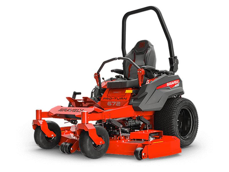 2024 Gravely USA Pro-Turn 672 72 in. Kawasaki FX1000V EFI 38.5 hp in Gaylord, Michigan - Photo 2