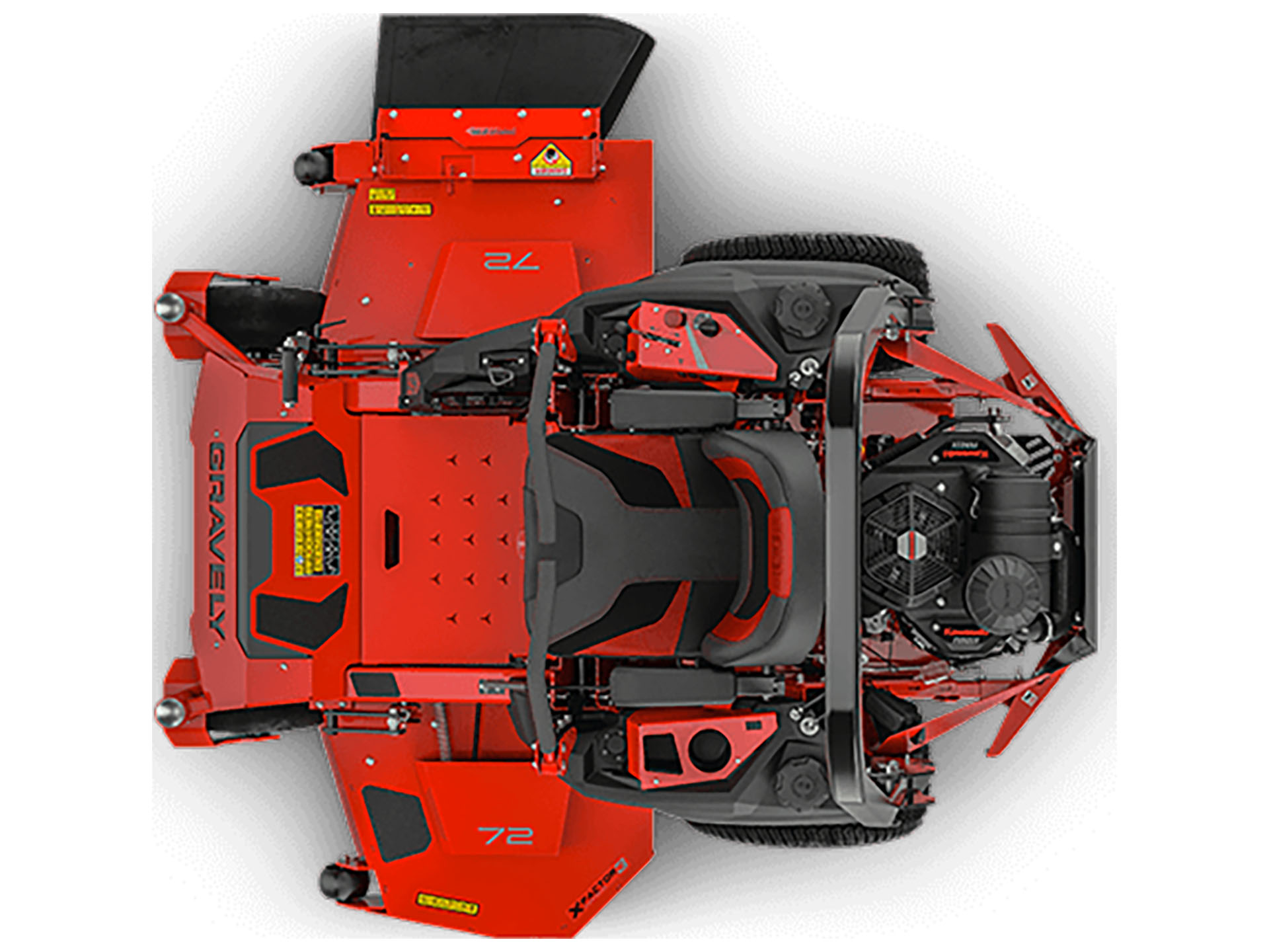 2025 Gravely USA Pro-Turn 372 72 in. Kawasaki FX921V 31 hp in Gaylord, Michigan - Photo 4