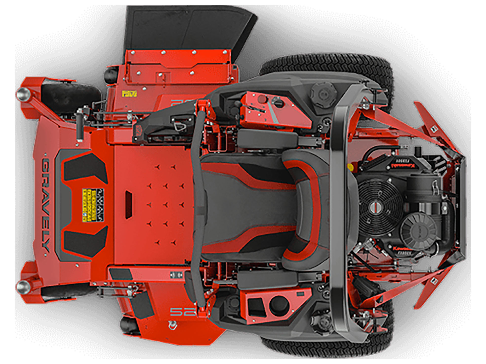 2025 Gravely USA Pro-Turn 552 52 in. Kawasaki FX850V 27 hp in Gaylord, Michigan - Photo 4